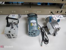 Lot of (3) Vacuum Pumps