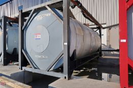 Roam Global stainless steel jacketed 24,000-liter ISO tank