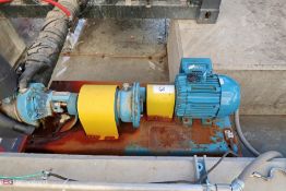 Recirculating pump on stand