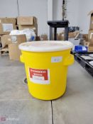 Hazardous containment bucket