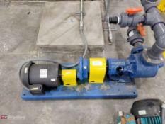 10-HP transfer pump and motor