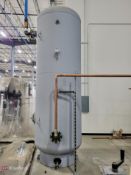 1550-Gallon vertical air reserve tank