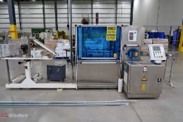 Kansan semi-automatic cross fold wet wipe machine