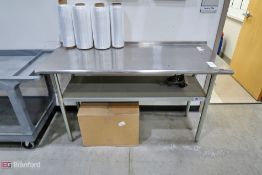 Stainless Steel table