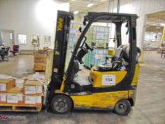 Yale model GLC030VXNRAE032 approx., 3000-lb cap. LP forklift