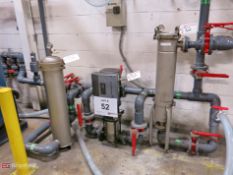 (3) Filter housing, Grundfos type MLE13DA-2-215TC-D1 fluid pump