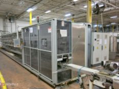 Teknoweb Futura 20-stand wet wipe cutting stacking machine