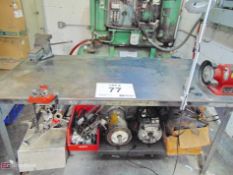 Steel work bench w/ 5