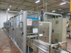 Teknoweb Futura 20-stand wet wipe cutting stacking machine