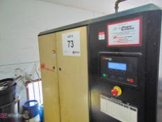 Ingersoll Rand model IRN60H-CC 60-HP rotary screw air compressor