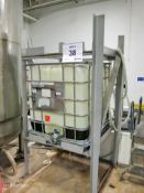 Custom made liquid gaylord storage rack