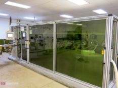 2013 Kansan model KNC-10-1800 6-stand cross fold wet wipe machine