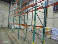 (11) Sections of teardrop style pallet racking