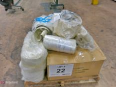 Pallet of spare belts