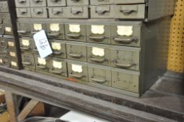 (18)-Drawer Bin Organizer Cabinet
