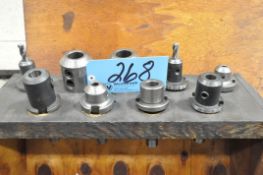 Lot-(9) 40-Taper Tool Holders in (1) Group