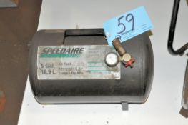 Speedaire 3-Gallon Capacity Portable Air Tank Under (1) Bench