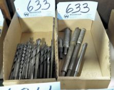 Lot-Straight Shank and Masonry Drills in (2) Boxes