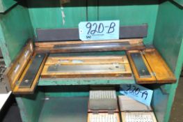 Lot-(4) Parallel Bars with Cases on (1) Shelf