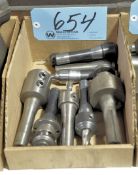 Lot-(9) R8 Tool Holders in (1) Box