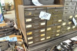 12-Drawer Bin Organizer Cabinet