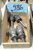 Lot-(4) Various Drill Chucks in (1) Box