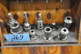 Lot-(9) 40-Taper Tool Holders in (1) Group