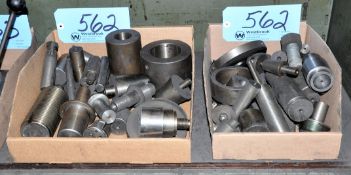 Lot-Various Grinder Tooling in (2) Boxes