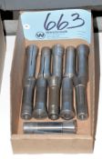 Lot-(12) R8 Collets in (1) Box