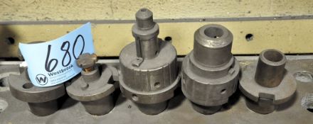 Lot-(5) 50-Taper Tool Holders