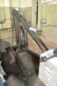 No Name Approximately 1 1/2-Ton Portable Gooseneck Crane