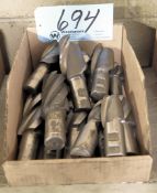 Lot-Single End Mills in (1) Box