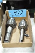 Lot-(2) Jacobs No.18N Drill Chucks in (1) Box