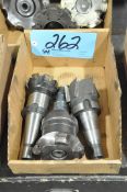 Lot-(3) Face Mills on 40-Taper Holders in (1) Box