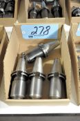Lot-(4) CAT40 Taper Tool Holders in (1) Box