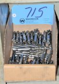 Lot-Single End Mills in (1) Box