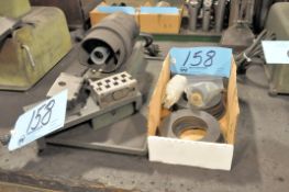 SRD DG76M Bench Top Drill Pointer, S/n 2160, with Tooling in (1) Box