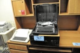Lot-(1) Nakajima and (1) Royal Typewriter