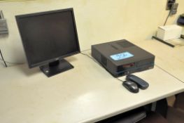 Lot-(2) Nixsys Desktop PC's with Monitors, Keyboards and Mice