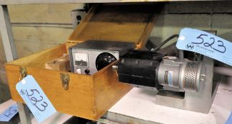 Precise Type S65, 45,000-RPM x .5-HP Grinder with Precise 7309, Vari Speed Controller and Case