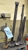 Lot-(5) Long 50-Taper Tool Holders