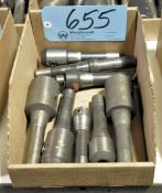 Lot-(8) R8 Tool Holders in (1) Box