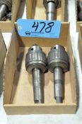 Lot-(2) Jacobs No.18N Drill Chucks in (1) Box