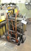 Lot-(2) Various 2-Wheel Hand Carts