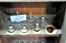 Lot-(6) 50-Taper Tool Holders in (1) Group