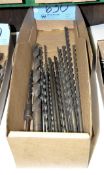 Lot-Long Straight Shank Drills in (1) Box