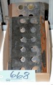 Lot-(2) R8 Collet Stands in (1) Box