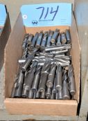 Lot-Single End Mills in (1) Box
