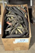 Lot-Cloth Strap Slings in (1) Box Under (1) Table