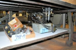 De-Sta-Co Hydra-Dyne Hydraulic Unit with Fittings Under (1) Bench